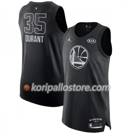 Golden State Warriors Kevin Durant 35 2018 All Star Jordan Brand Musta Miesten Pelipaidat Swingman 